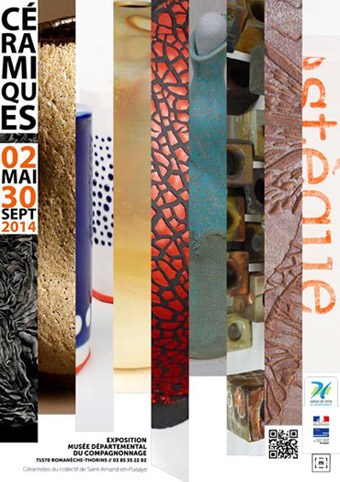 Grès Puisaye : exposition Céramiques de Puisaye